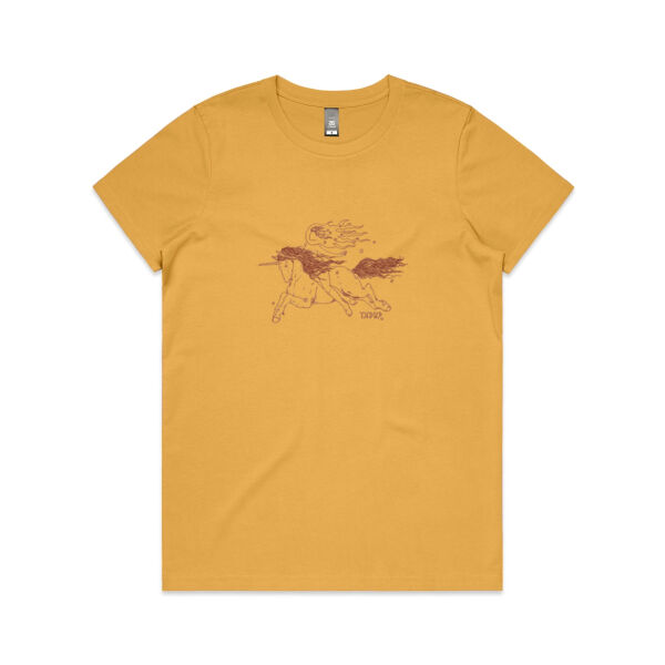 Femme Red Unicorn Tee Thumbnail