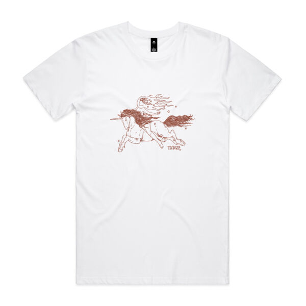 Masc Red Unicorn Tee Thumbnail
