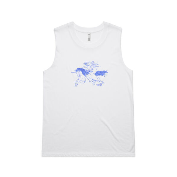 Femme Blue Unicorn Tank Thumbnail