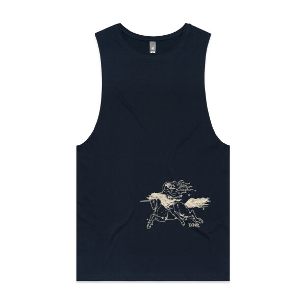 Masc Cream Unicorn Tank Thumbnail