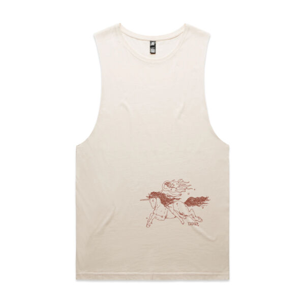 Masc Red Unicorn Tank Thumbnail