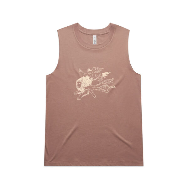 Femme Cream Lion Tank Thumbnail