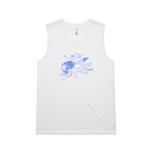 Femme Blue Lion Tank Thumbnail