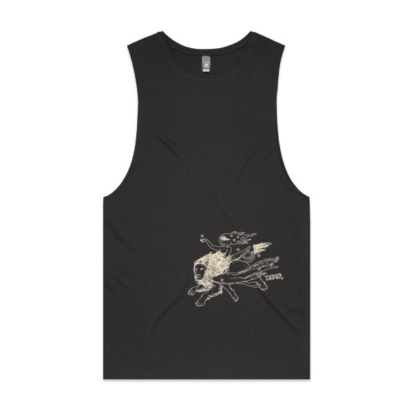 Masc Cream Lion Tank Thumbnail