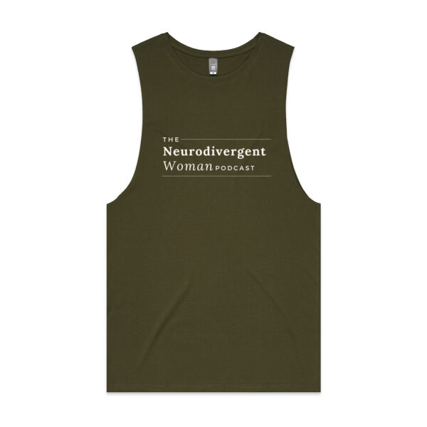 Masc Cream Logo Tank Thumbnail